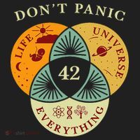 Life Universe Everything 42 Science Fiction Space Lovers Beanie thumb 2