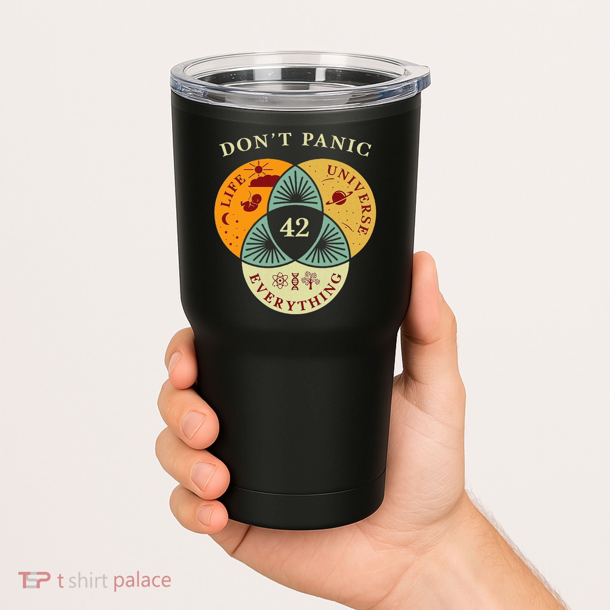 Life Universe Everything 42 Science Fiction Space Lovers Tumbler