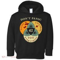 Life Universe Everything 42 Science Fiction Space Lovers Toddler Hoodie thumb 0