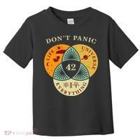 Life Universe Everything 42 Science Fiction Space Lovers Toddler T-Shirt thumb 0