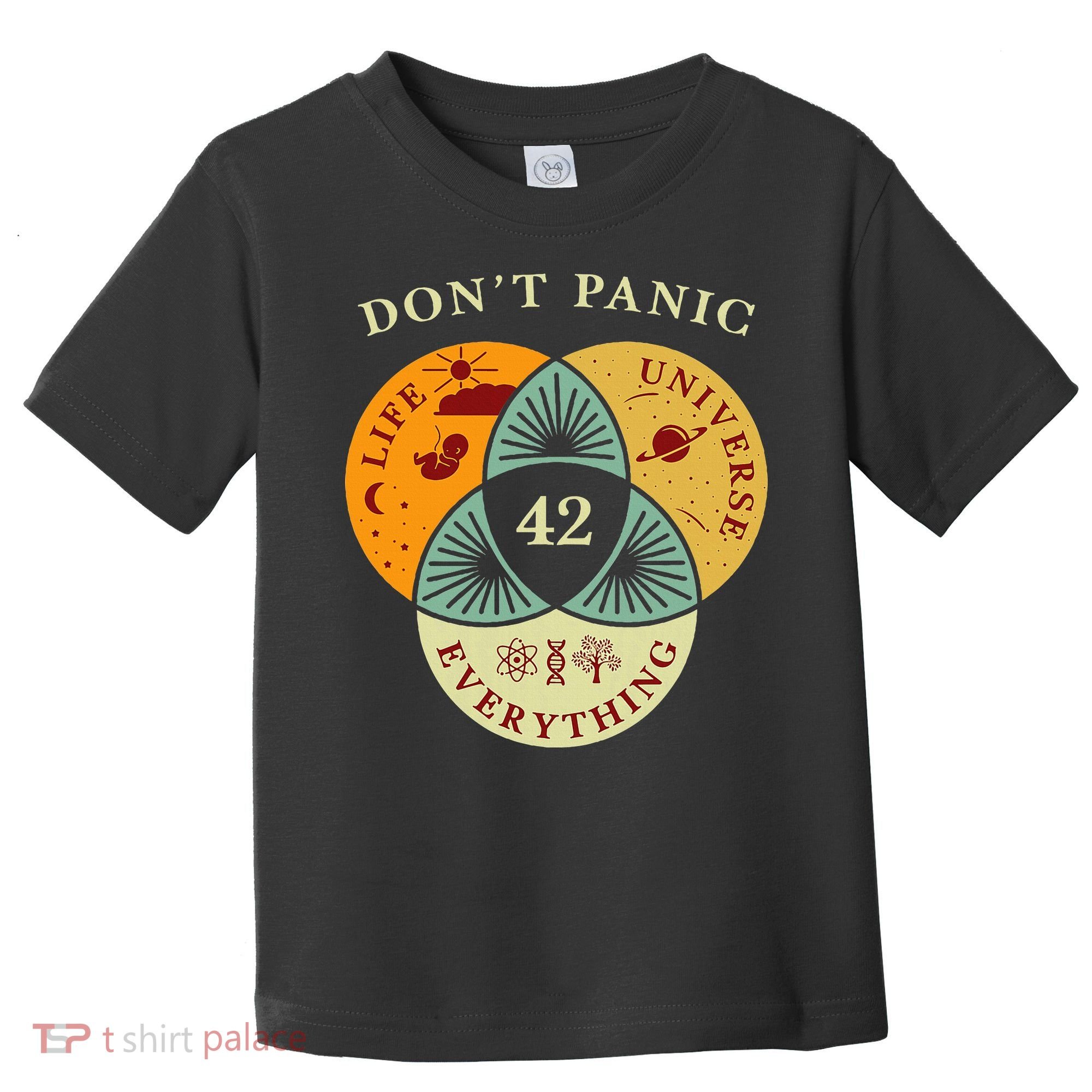 Life Universe Everything 42 Science Fiction Space Lovers Toddler T-Shirt