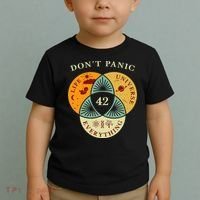 Life Universe Everything 42 Science Fiction Space Lovers Toddler T-Shirt thumb 2