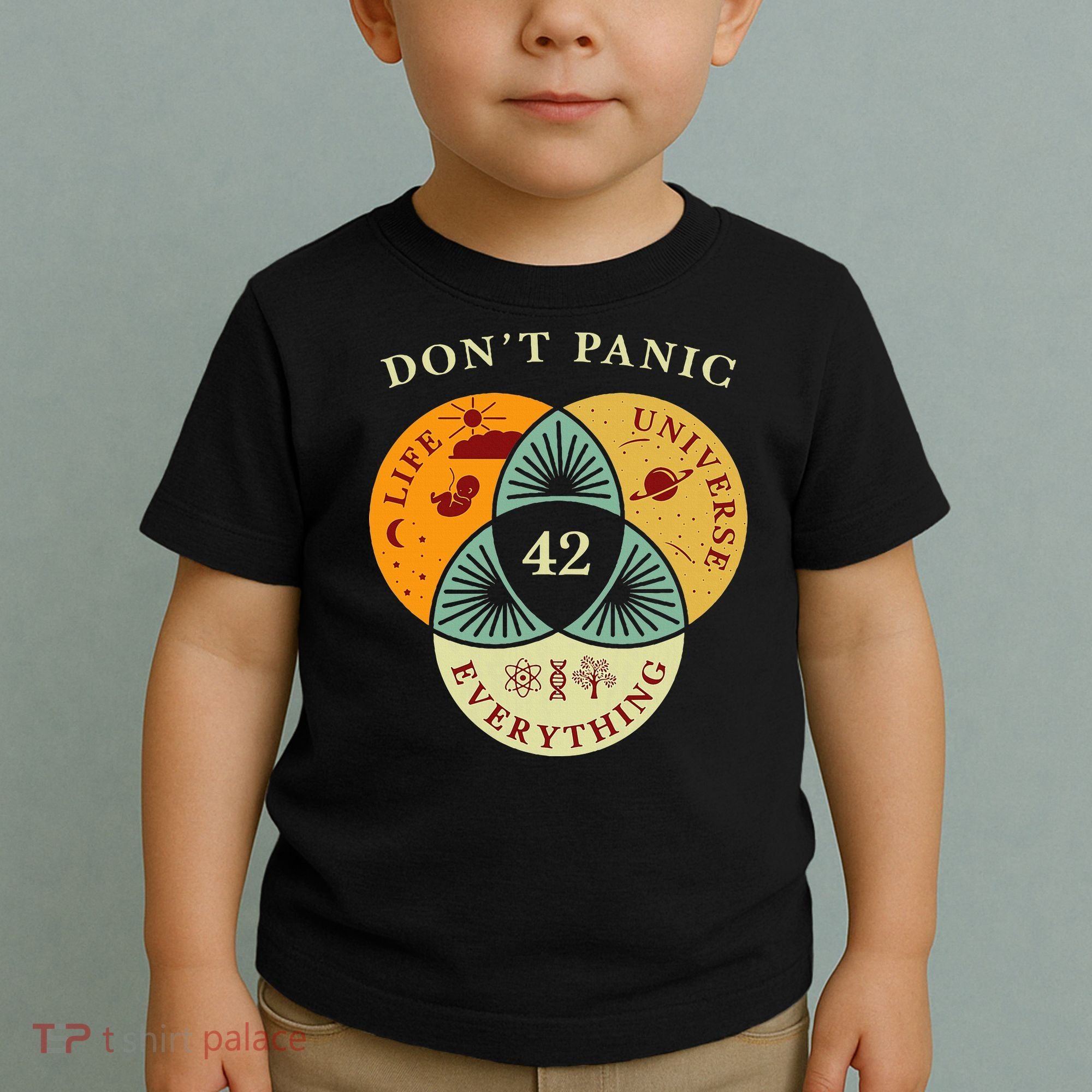 Life Universe Everything 42 Science Fiction Space Lovers Toddler T-Shirt