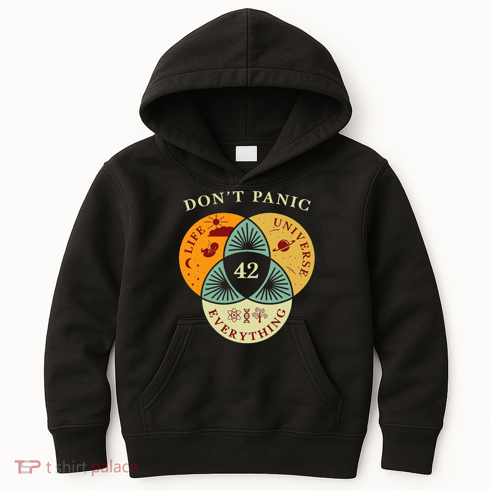 Life Universe Everything 42 Science Fiction Space Lovers Kids Hoodie