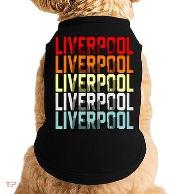 Liverpool Uk Flag Doggie Tank