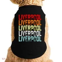 Liverpool Uk Flag Doggie Tank thumb 0