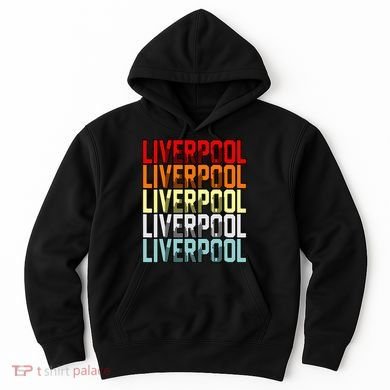 Liverpool Uk Flag Hoodie