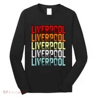 Liverpool Uk Flag Long Sleeve Shirt thumb 0