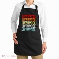 Liverpool Uk Flag Apron thumb 2