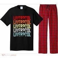 Liverpool Uk Flag Pajama Set thumb 0