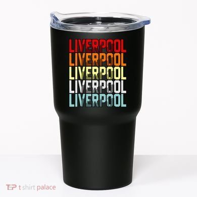 Liverpool Uk Flag Tumbler