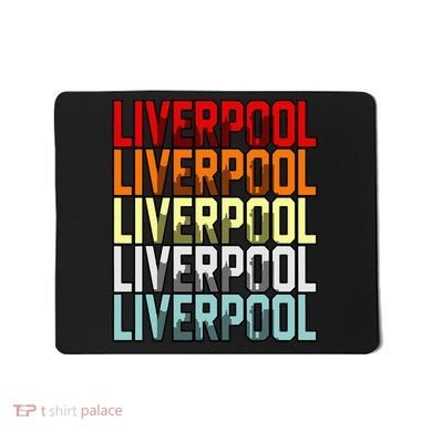Liverpool Uk Flag Mousepad