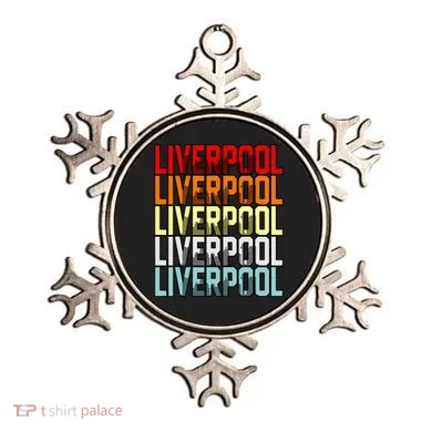 Liverpool Uk Flag Ornament