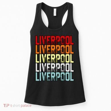 Liverpool Uk Flag Women's Tank Top