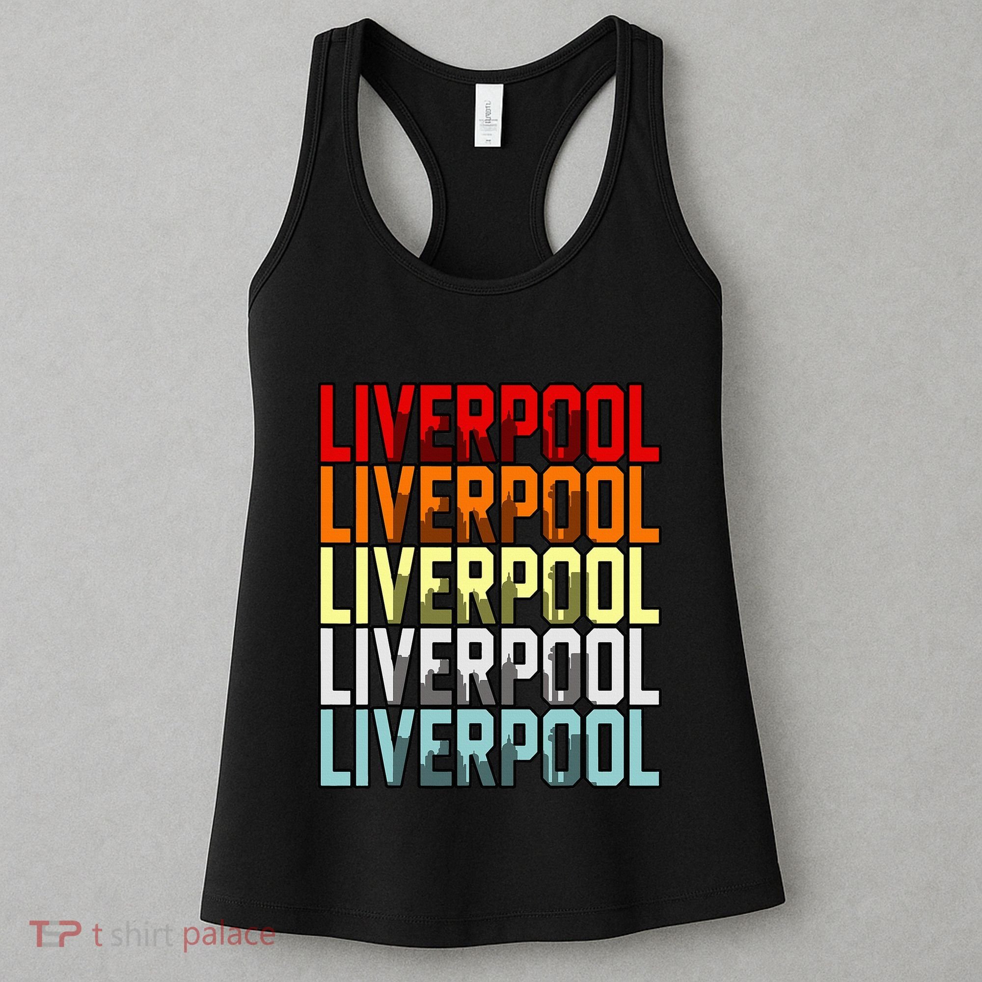 Liverpool Uk Flag Women's Tank Top