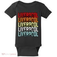 Liverpool Uk Flag Baby Bodysuit thumb 0