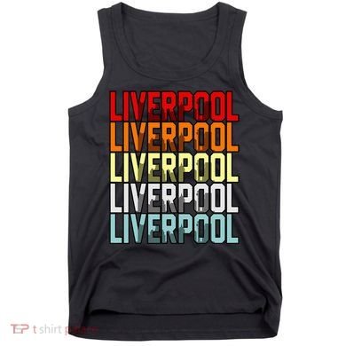 Liverpool Uk Flag Tank Top