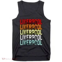 Liverpool Uk Flag Tank Top thumb 0