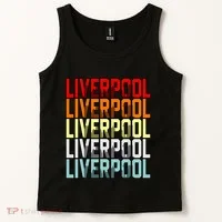 Liverpool Uk Flag Tank Top thumb 2