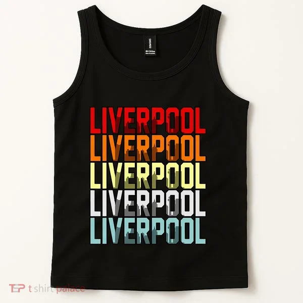 Liverpool Uk Flag Tank Top