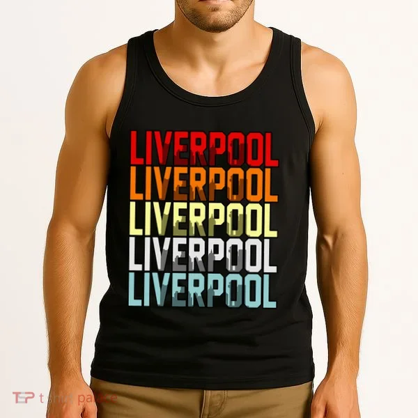Liverpool Uk Flag Tank Top