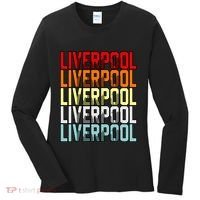 Liverpool Uk Flag Women's Long Sleeve Shirt thumb 0