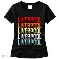 Liverpool Uk Flag Women's T-Shirt thumb 0