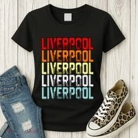 Liverpool Uk Flag Women's T-Shirt thumb 3