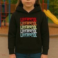 Liverpool Uk Flag Kids Hoodie thumb 3