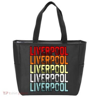 Liverpool Uk Flag Tote Bag