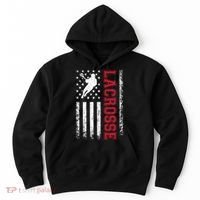 Lacrosse Usa Flag Lax Hoodie thumb 0