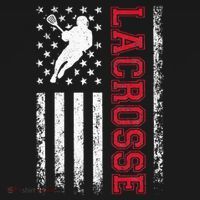 Lacrosse Usa Flag Lax Backpack thumb 2