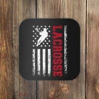 Lacrosse Usa Flag Lax Coaster thumb 0