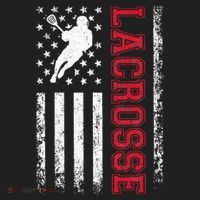 Lacrosse Usa Flag Lax Tumbler thumb 3