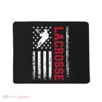 Lacrosse Usa Flag Lax Mousepad thumb 0