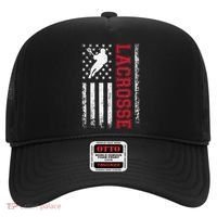 Lacrosse Usa Flag Lax Hat thumb 0