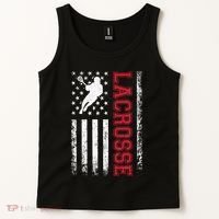 Lacrosse Usa Flag Lax Tank Top thumb 2
