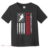 Lacrosse Usa Flag Lax Toddler T-Shirt thumb 0