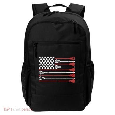 Lacrosse USA Flag Lax Backpack