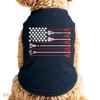 Lacrosse USA Flag Lax Doggie Tank thumb 0