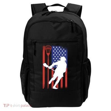 Lacrosse Usa Flag Backpack