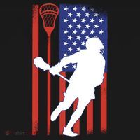 Lacrosse Usa Flag Tote Bag thumb 4