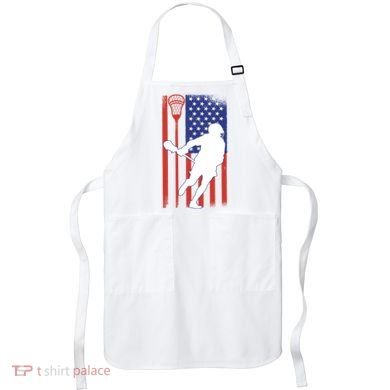 Lacrosse Usa Flag Apron