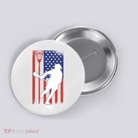 Lacrosse Usa Flag Button thumb 0