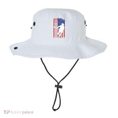 Lacrosse Usa Flag Bucket Hat