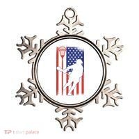 Lacrosse Usa Flag Ornament thumb 0