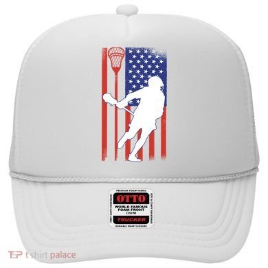 Lacrosse Usa Flag Hat