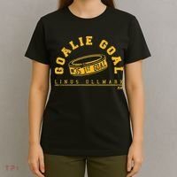 Linus Ullmark Goalie Goal Boston Hockey T-Shirt thumb 4
