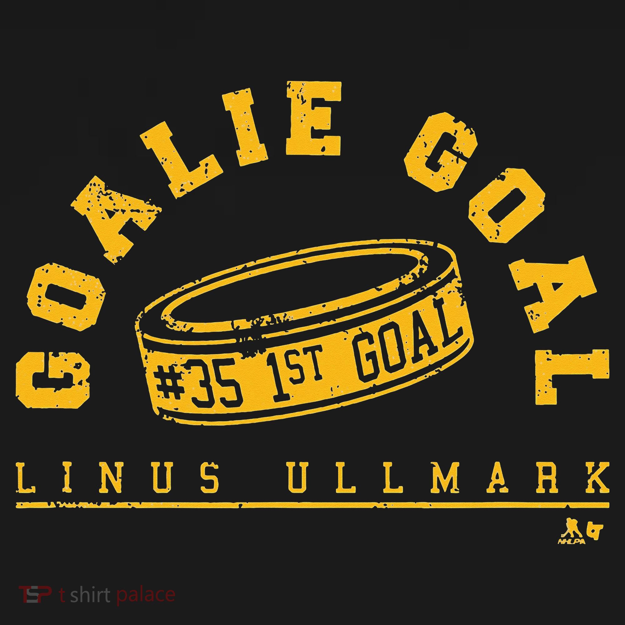 Linus Ullmark Goalie Goal Boston Hockey Women's Hoodie