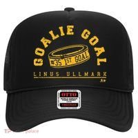 Linus Ullmark Goalie Goal Boston Hockey Hat thumb 0